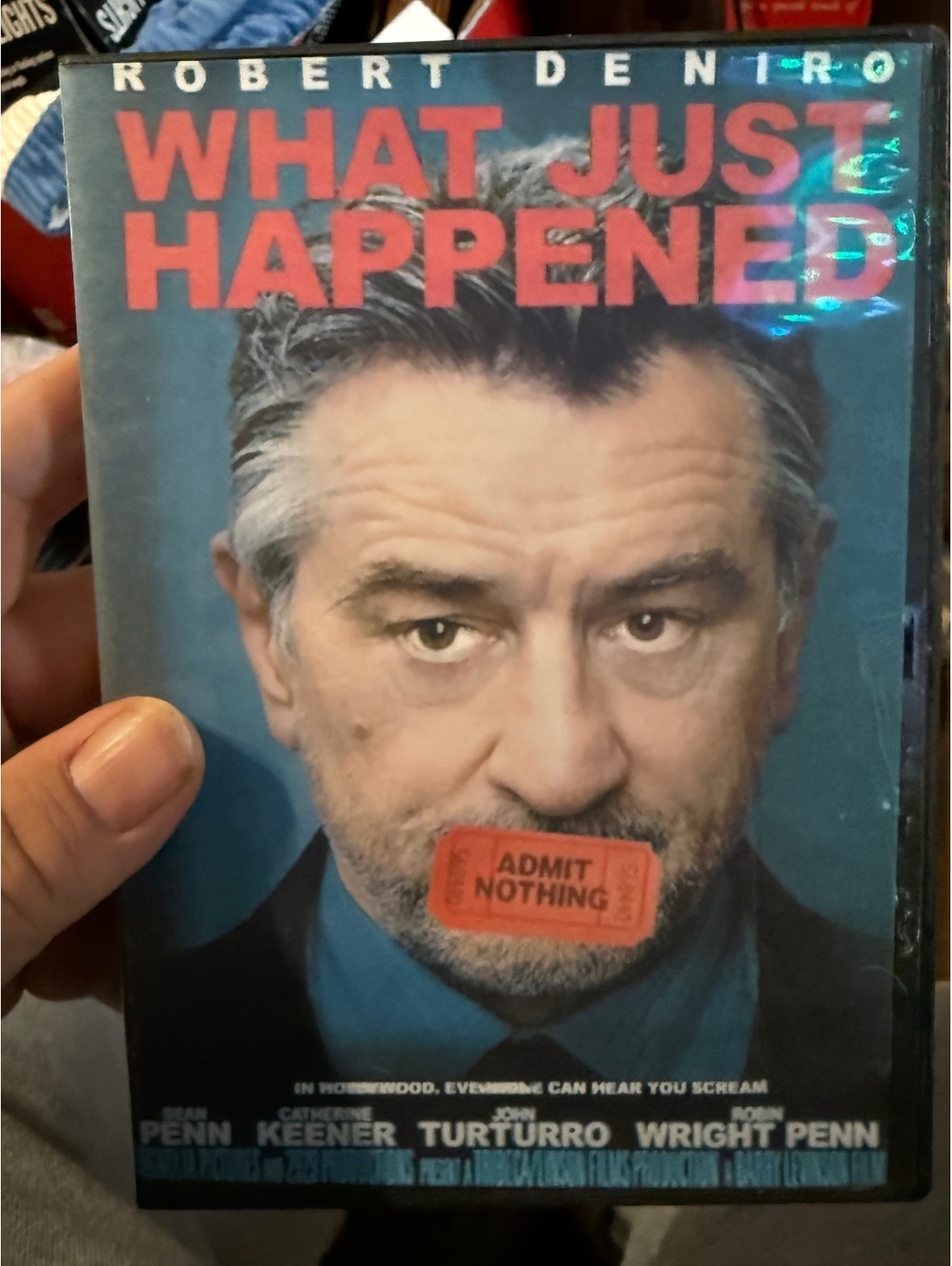 What Just Happened DVD Movie Starring Robert De Niro